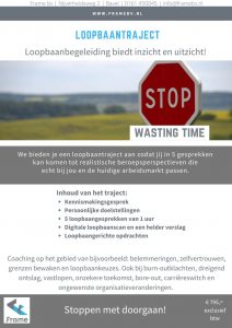 Loopbaanbegeleiding flyer